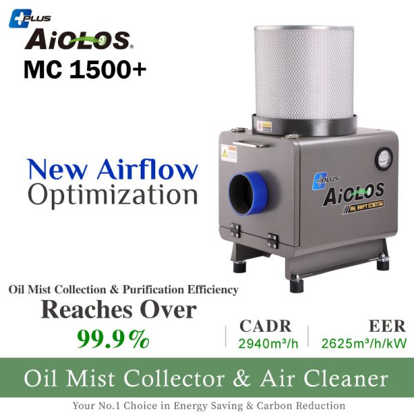AiOLOS MC 1500+ Oil Mist Collector