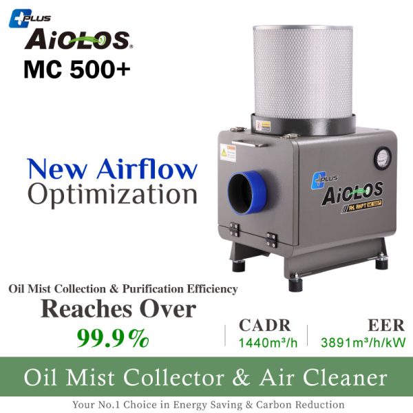 AiOLOS MC 500+ Oil Mist Collector