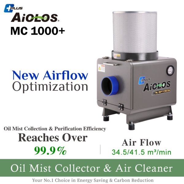 AiOLOS MC 1000+ Oil Mist Collector