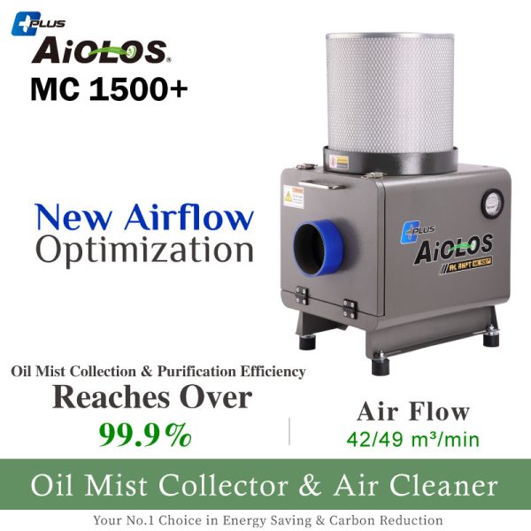 AiOLOS MC 1500+ Oil Mist Collector